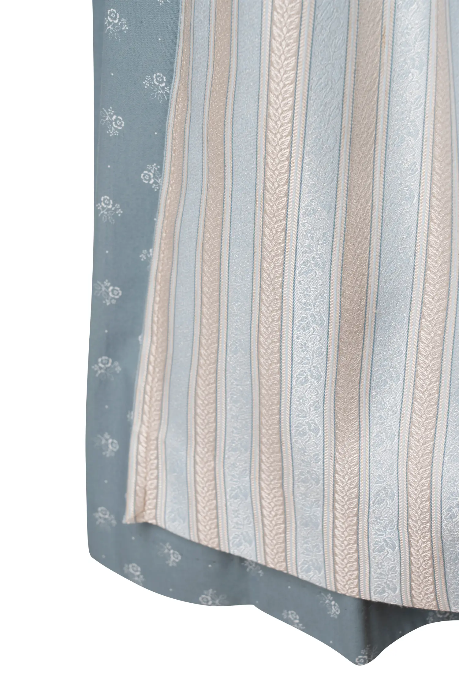 Hammerschmid Dirndl Pillersee in hellblau - Detail Rock