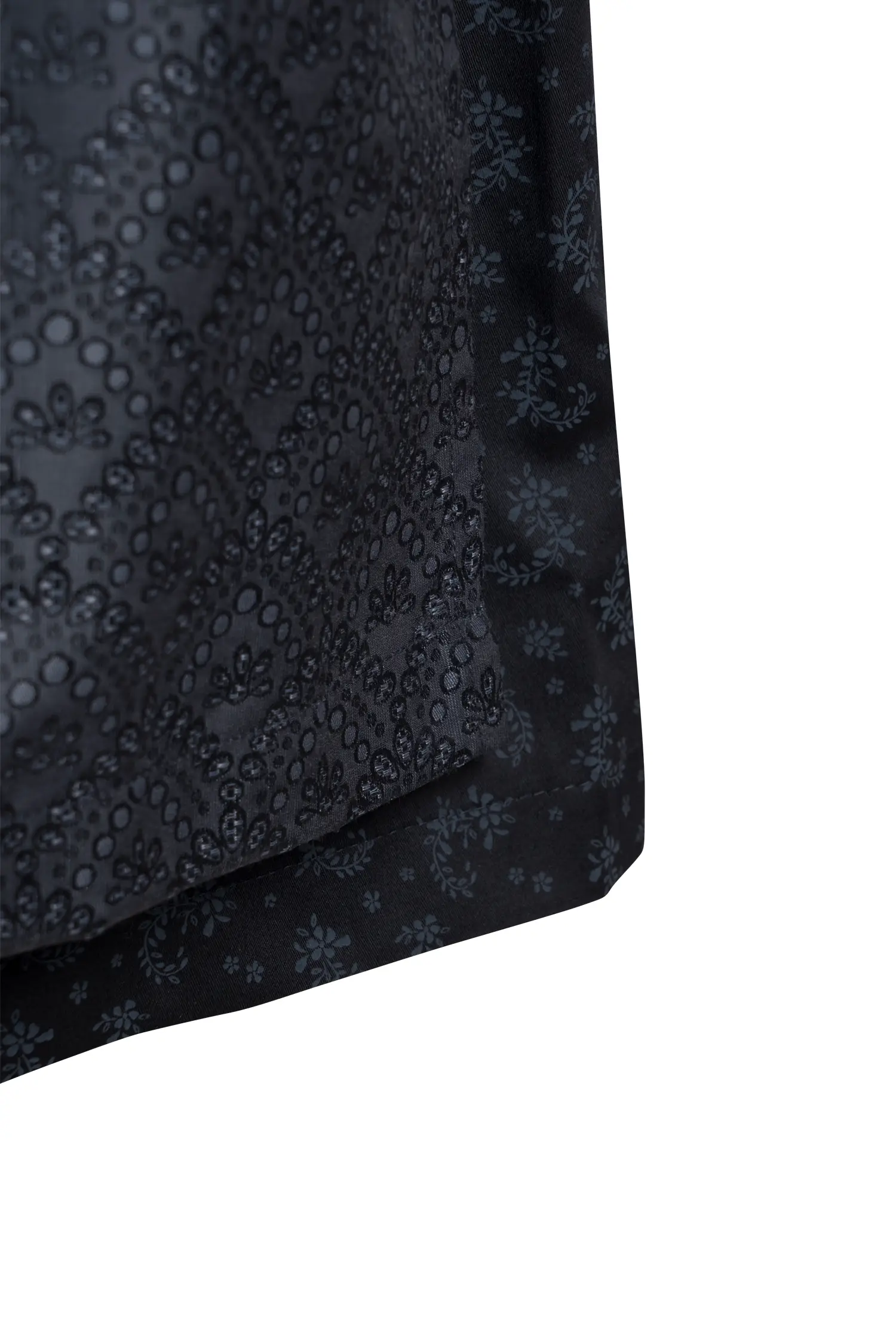 Gamsbock Dirndl in Marine Blau Detail Rock