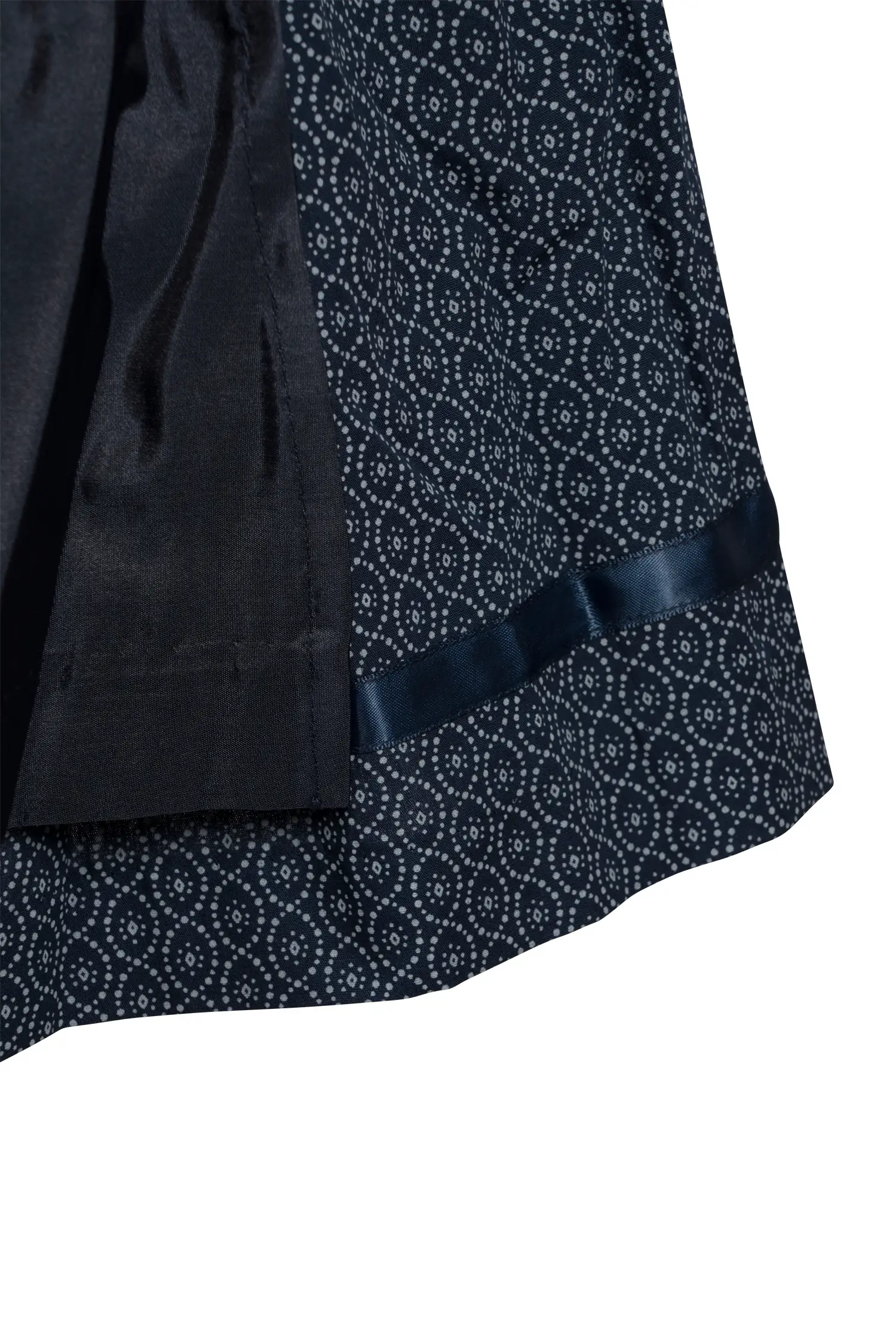 3091-1523-bl7-24-02-2204490 Dirndl in Blau von Fuchs Detail Rock