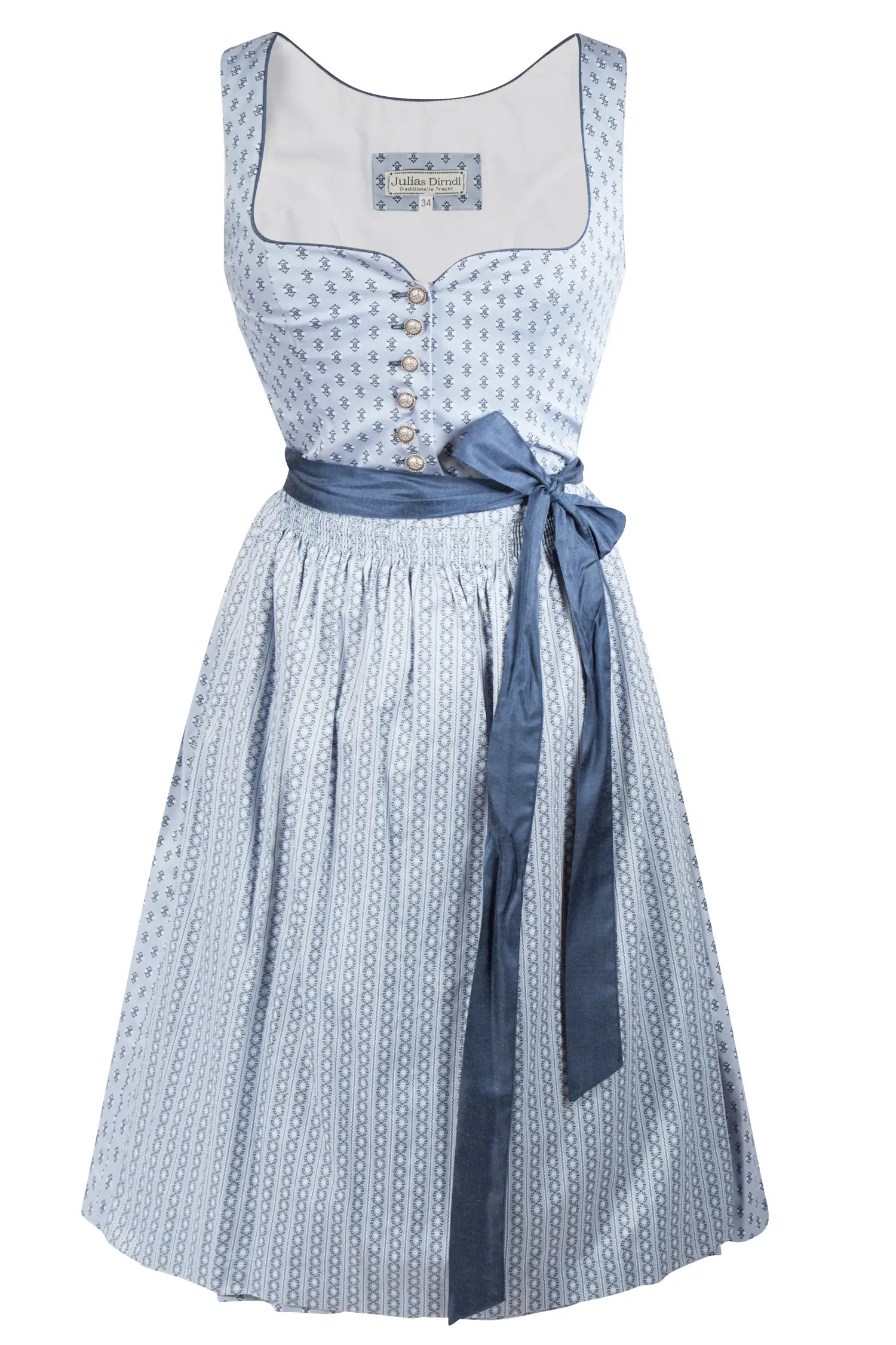 Hellblaues Dirndl Gisela von Julias Dirndl