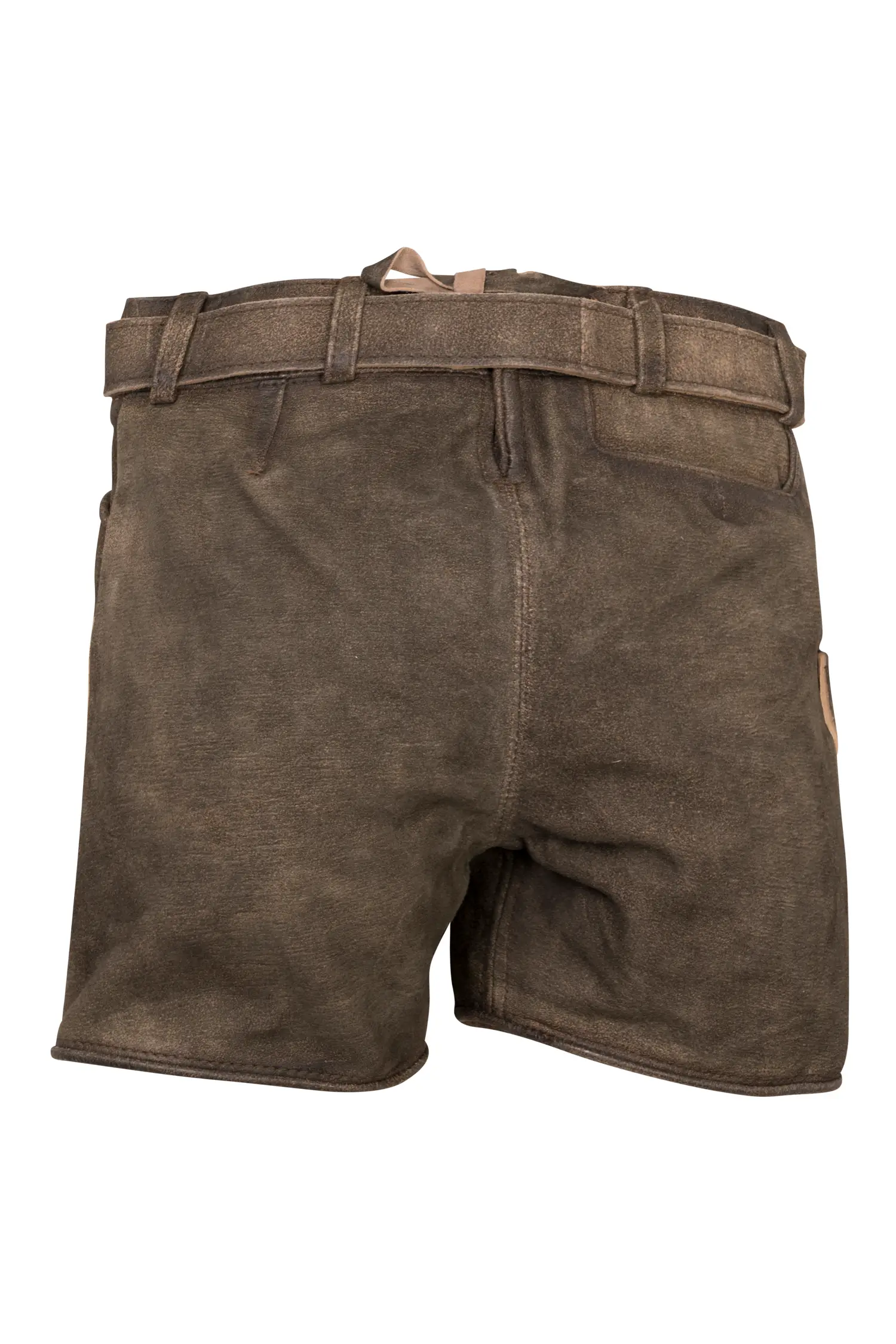 Lederhose Albrecht Rückansicht
