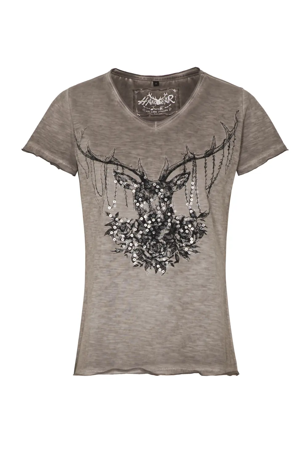 Damentrachtenshirt greige hangOwear