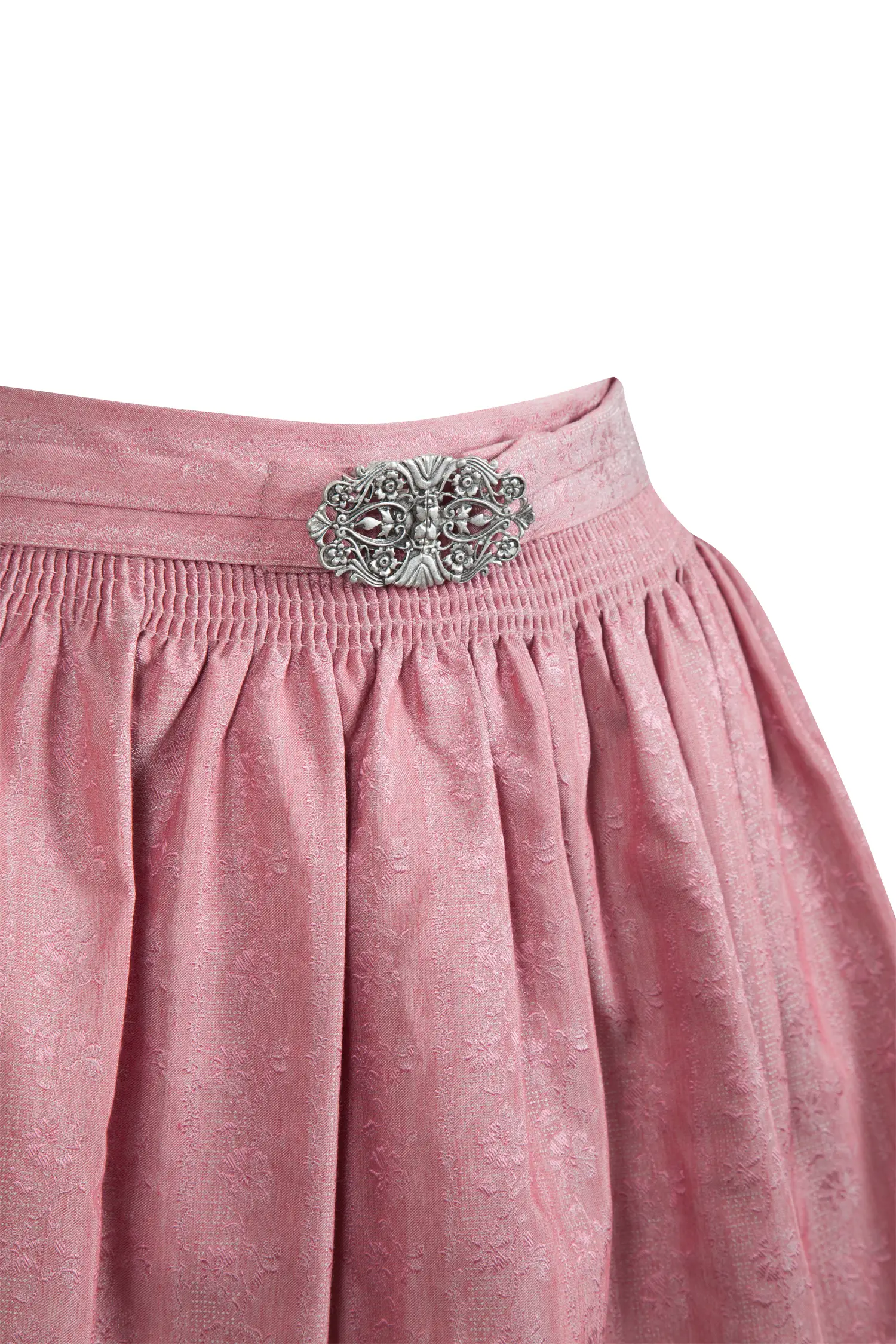 Dirndlschürze in altrosa 70 cm - Detail