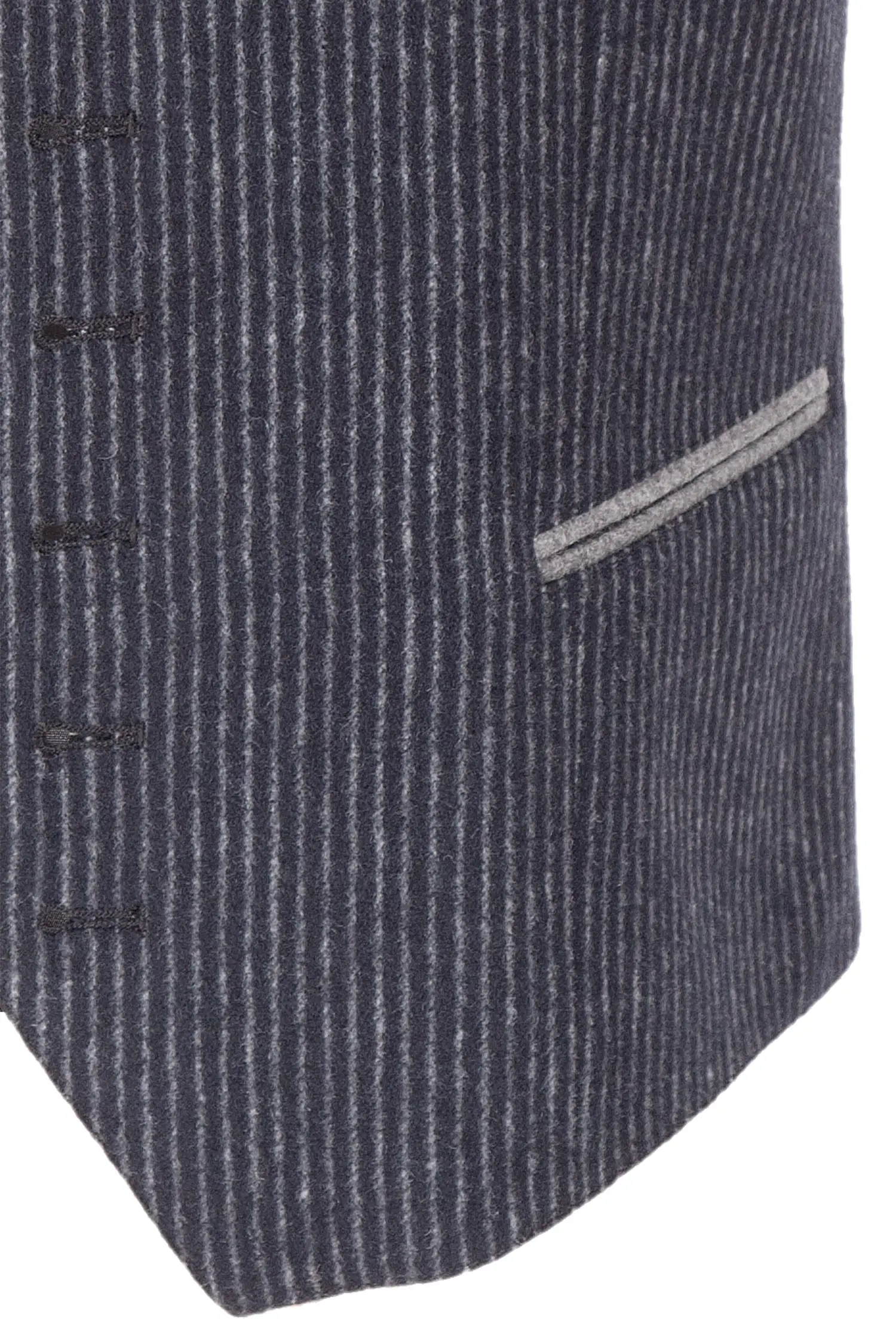 Trachtenweste Langenlois in dunkelblau Detail