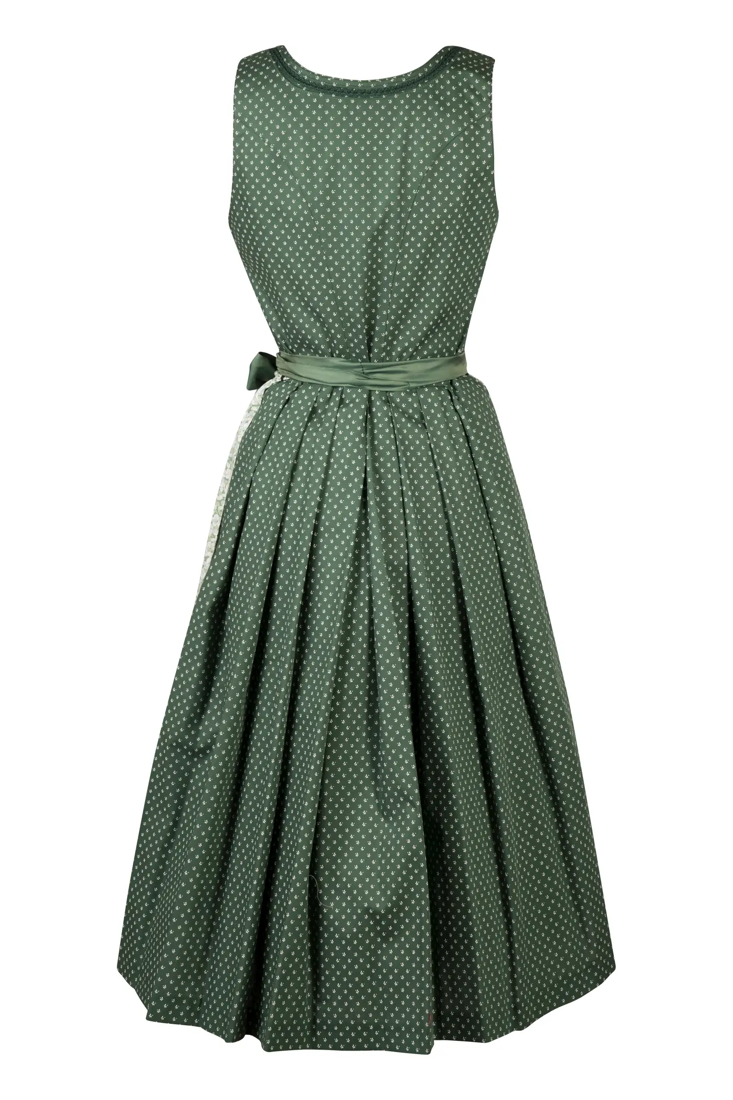 Dirndl Claudia in Grün Rückansicht