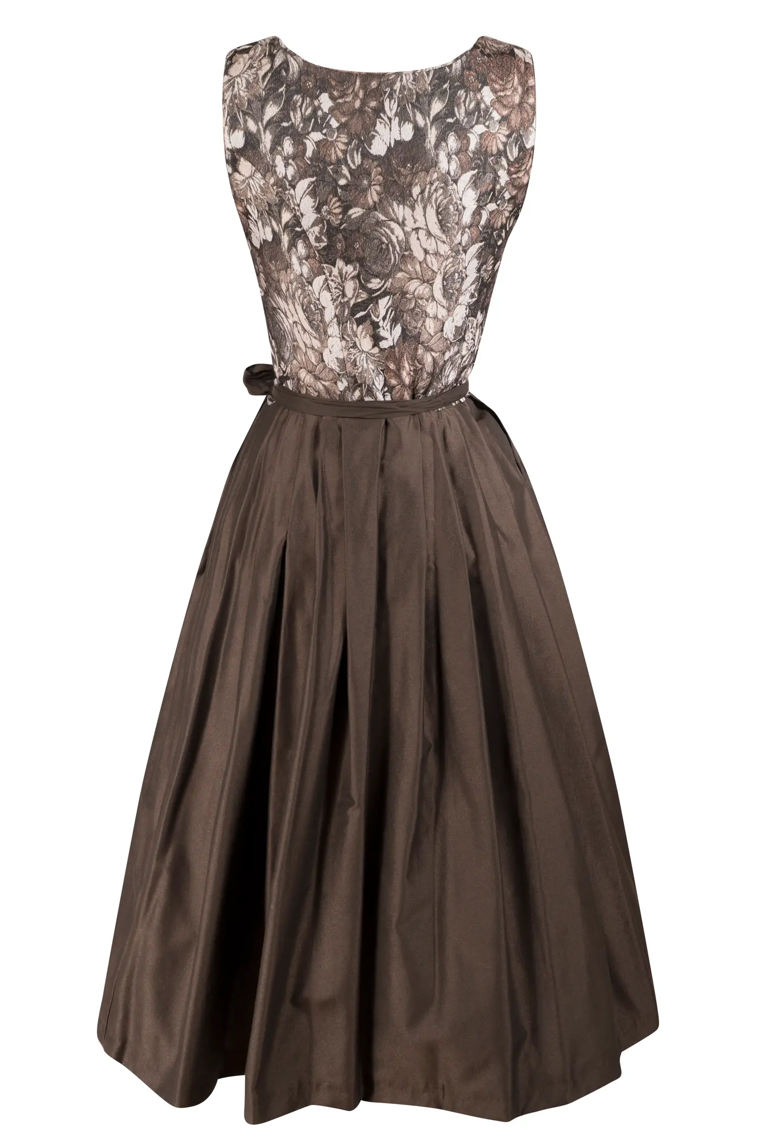 Braunes Dirndl Isabella von Sissi ey! - Rückansicht