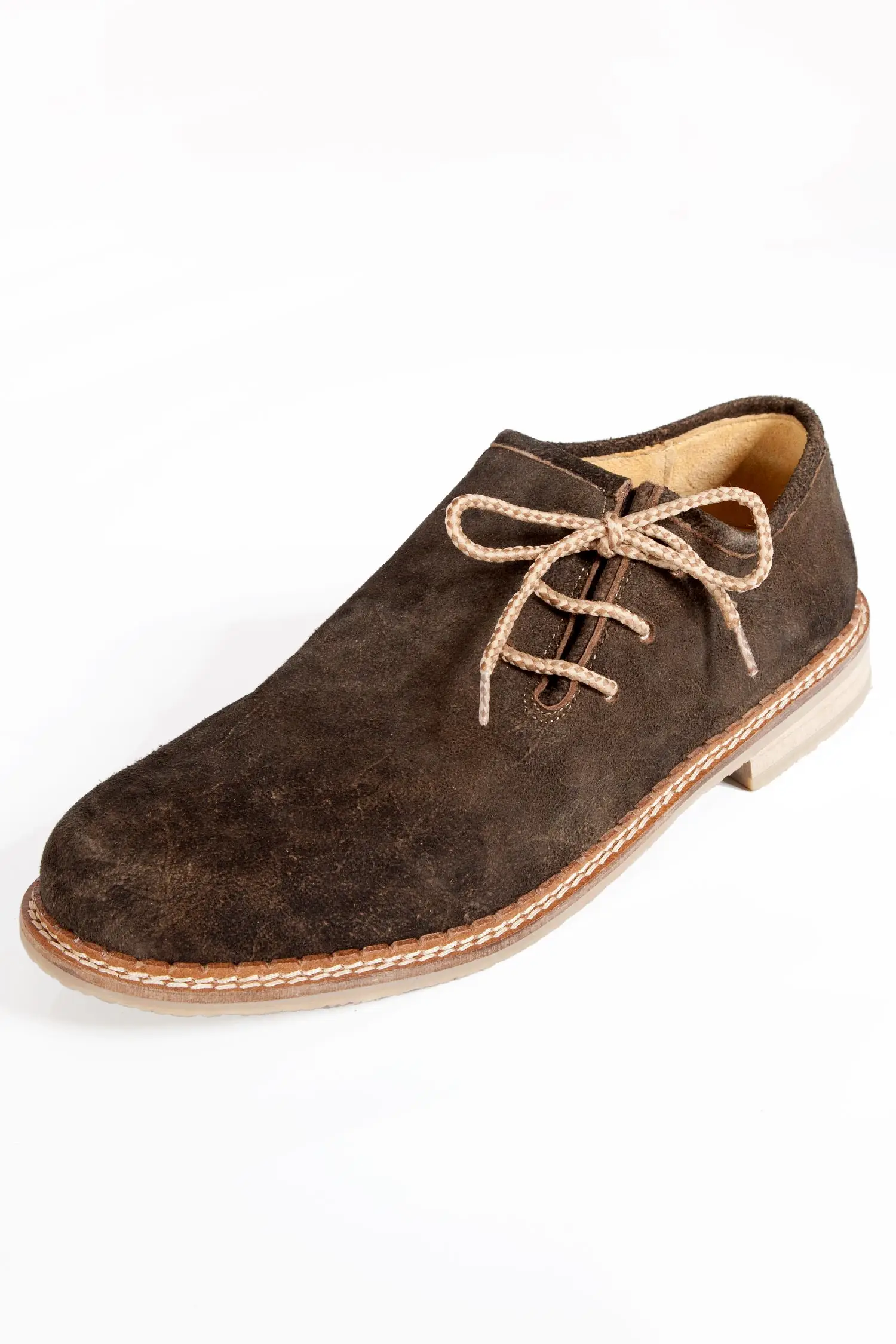 Trachten Schuhe in dunkelbraun von Stockerpoint