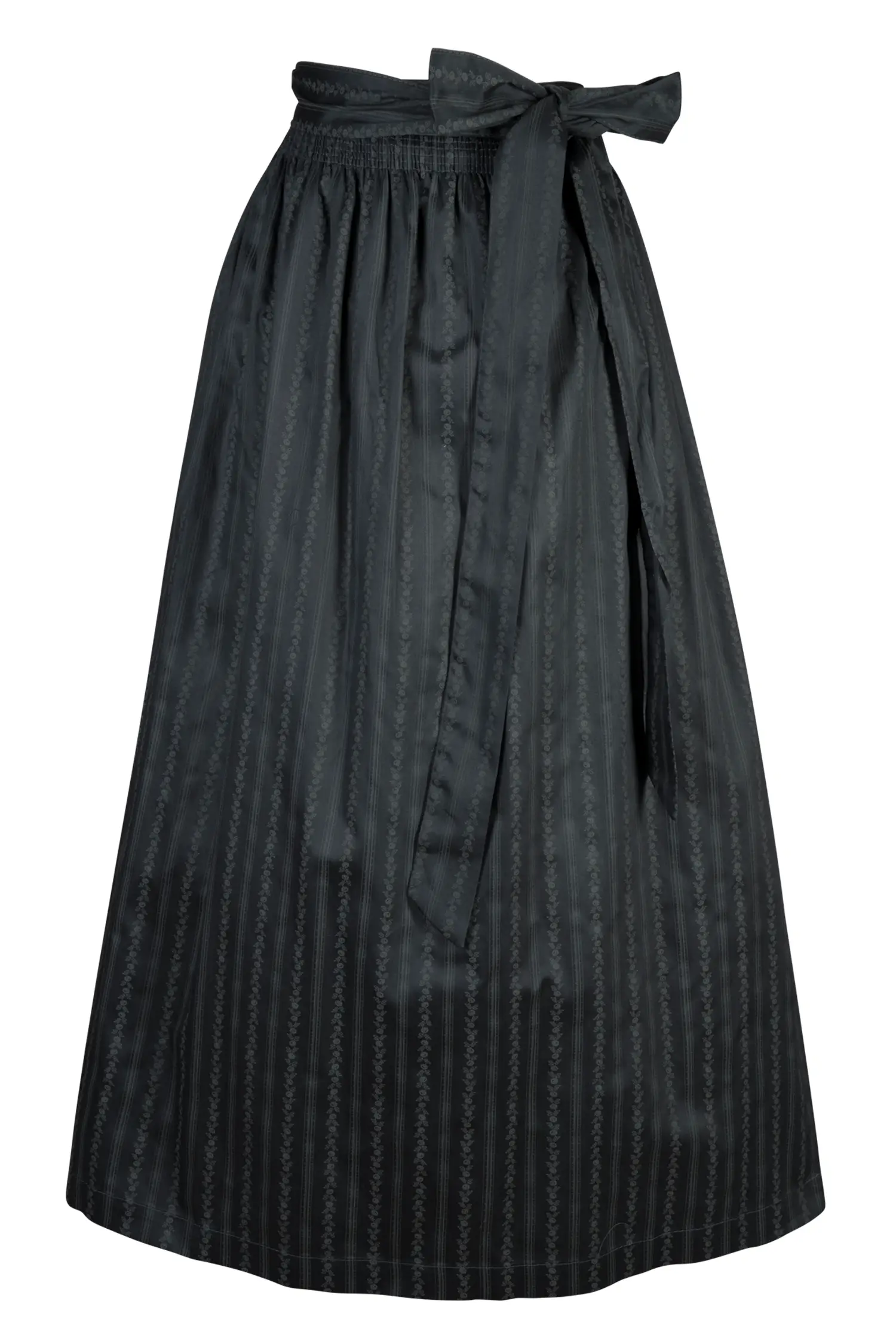 Dirndlschürze anthrazit 85 cm