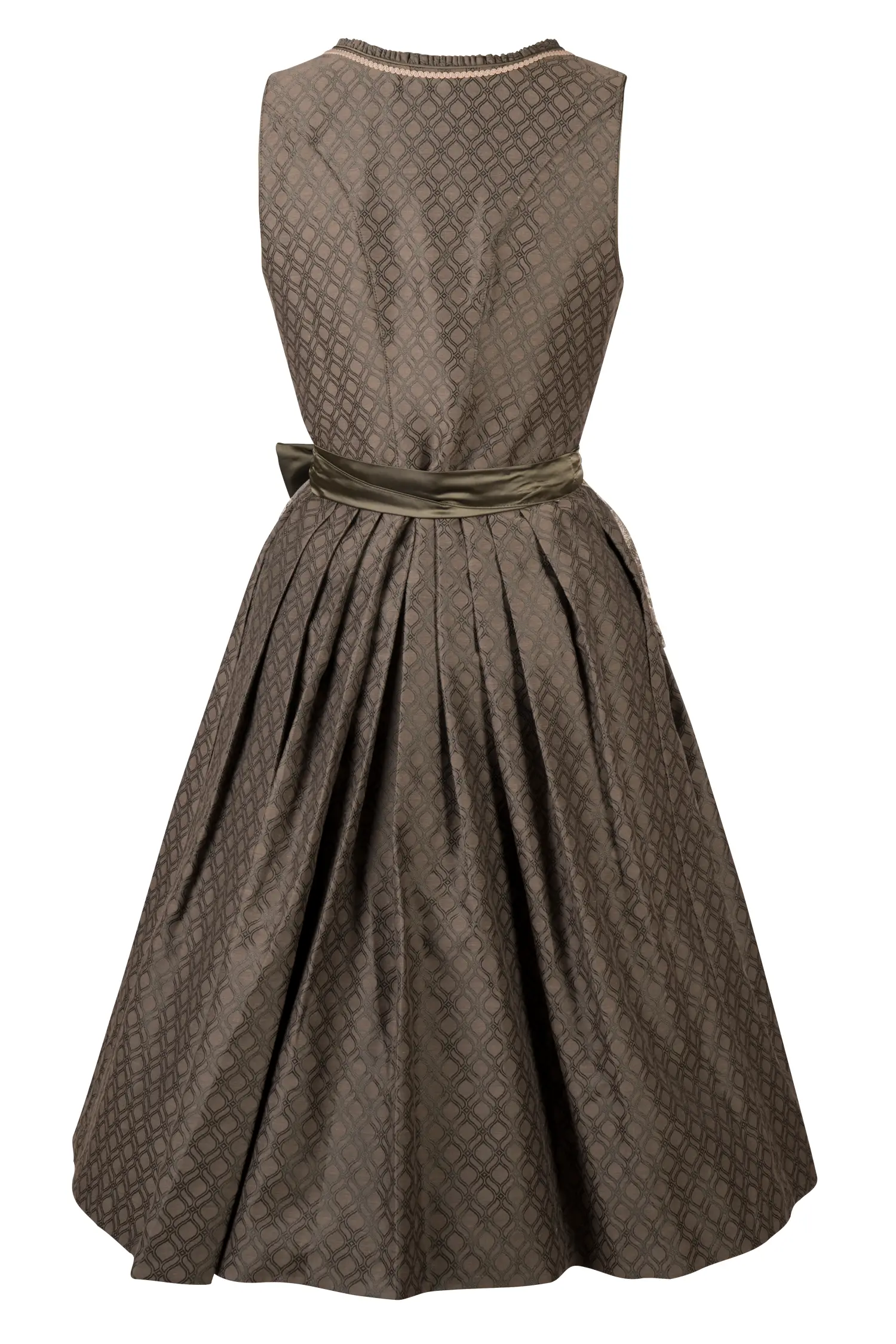 Dirndl Ampfing in Grün Rückansicht