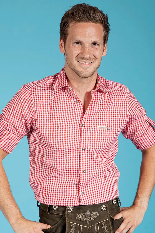 Trachtenhemd rot weiß kariert stockerpoint 3