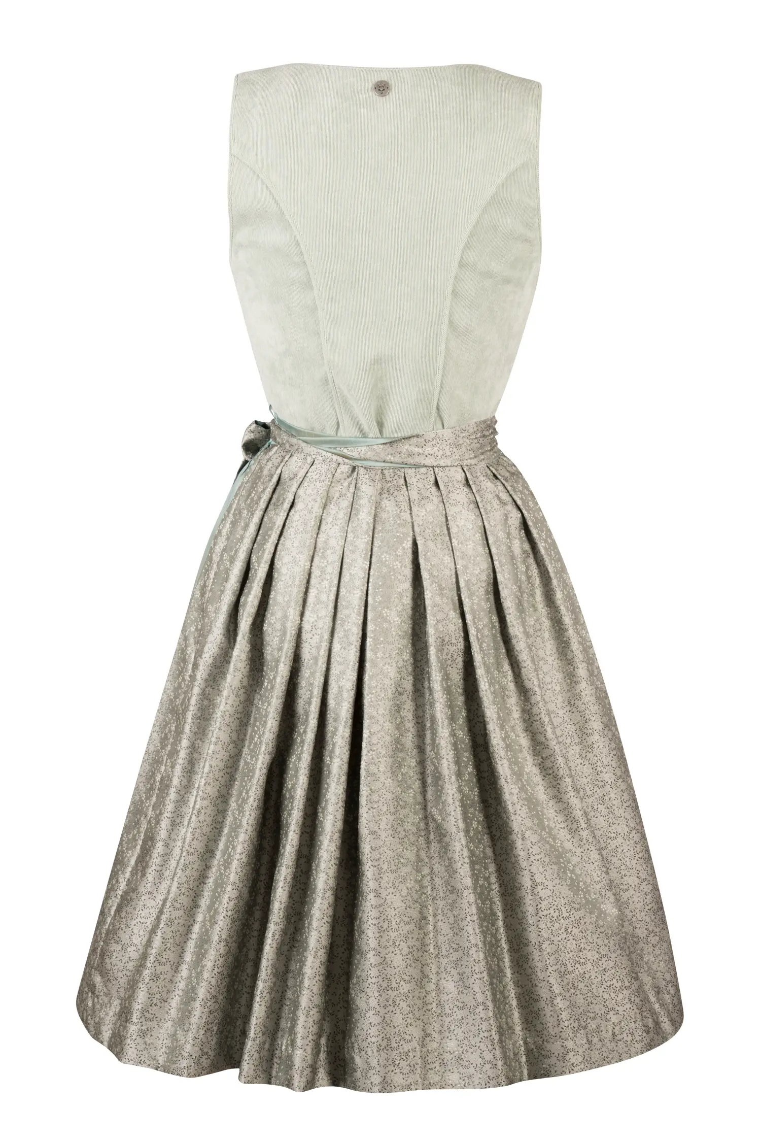 Dirndl Demo in Mint Rückansicht