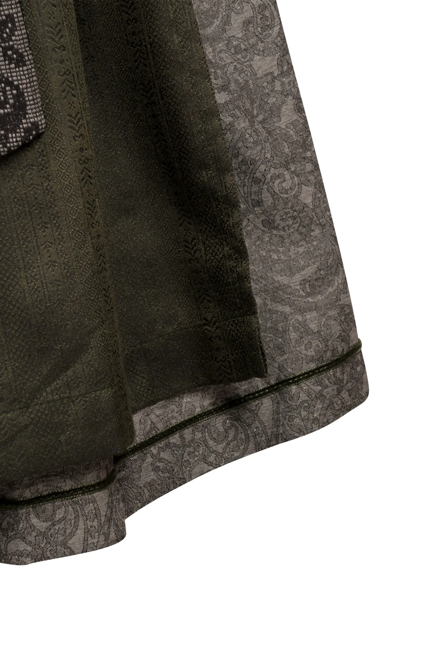 Designer Dirndl von Sissi Ey! Grau Detail Rock