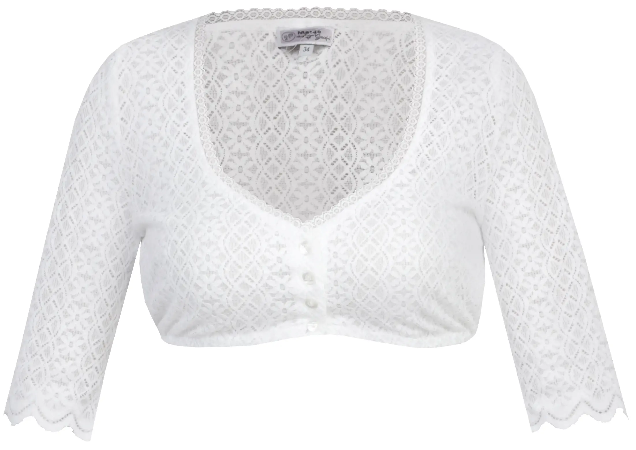 2575-0022-ws2-1 Stretch-Dirndlbluse Isi-Maria in weiß