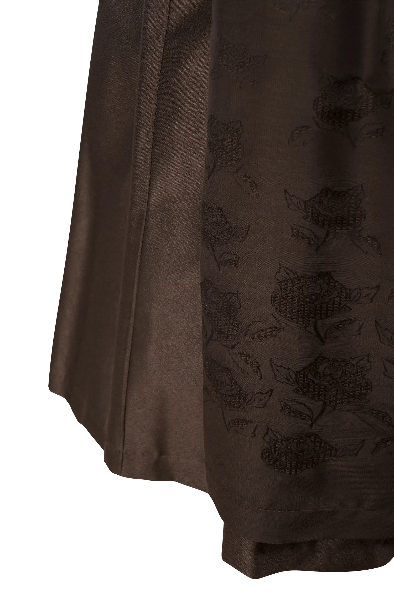 Braunes Dirndl Isabella von Sissi ey! - Detail Rock