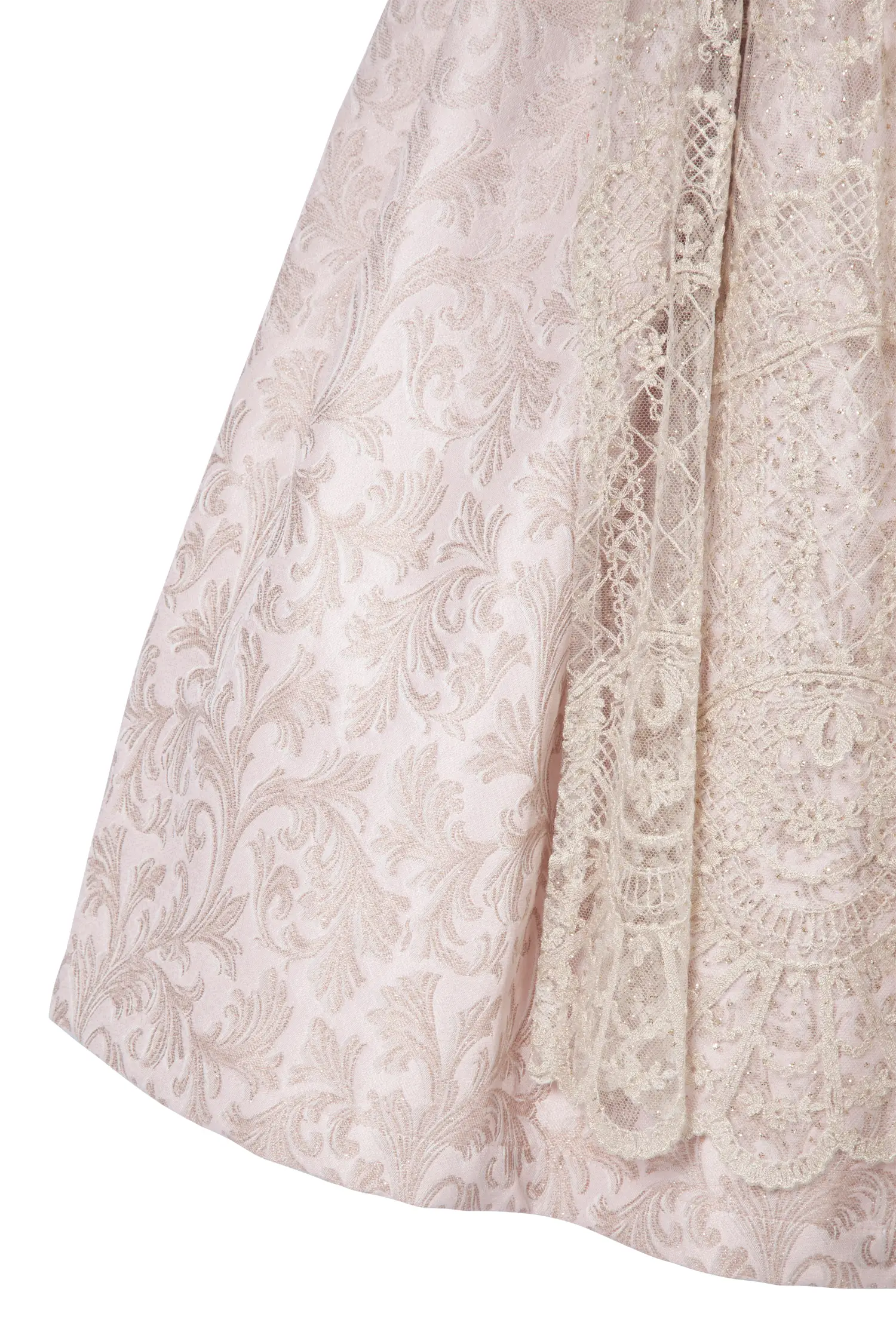 Brautdirndl in altrose von Tramontana - Detail Rock
