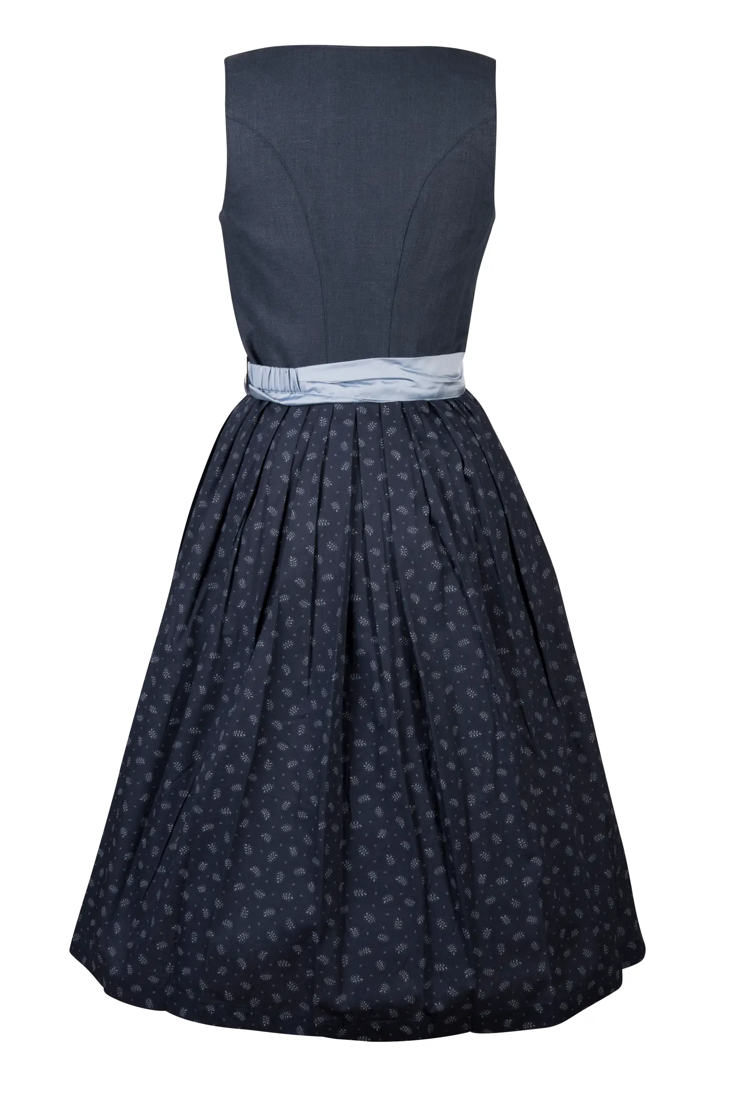 Stockerpoint Dirndl in Blau Rückansicht