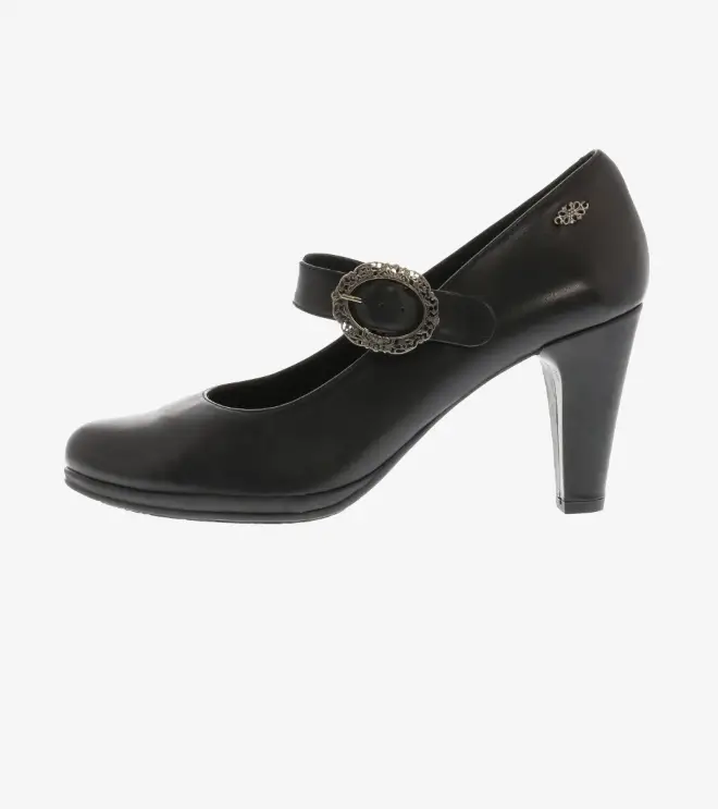 Trachtenschuhe schwarz leder Xaver Luis