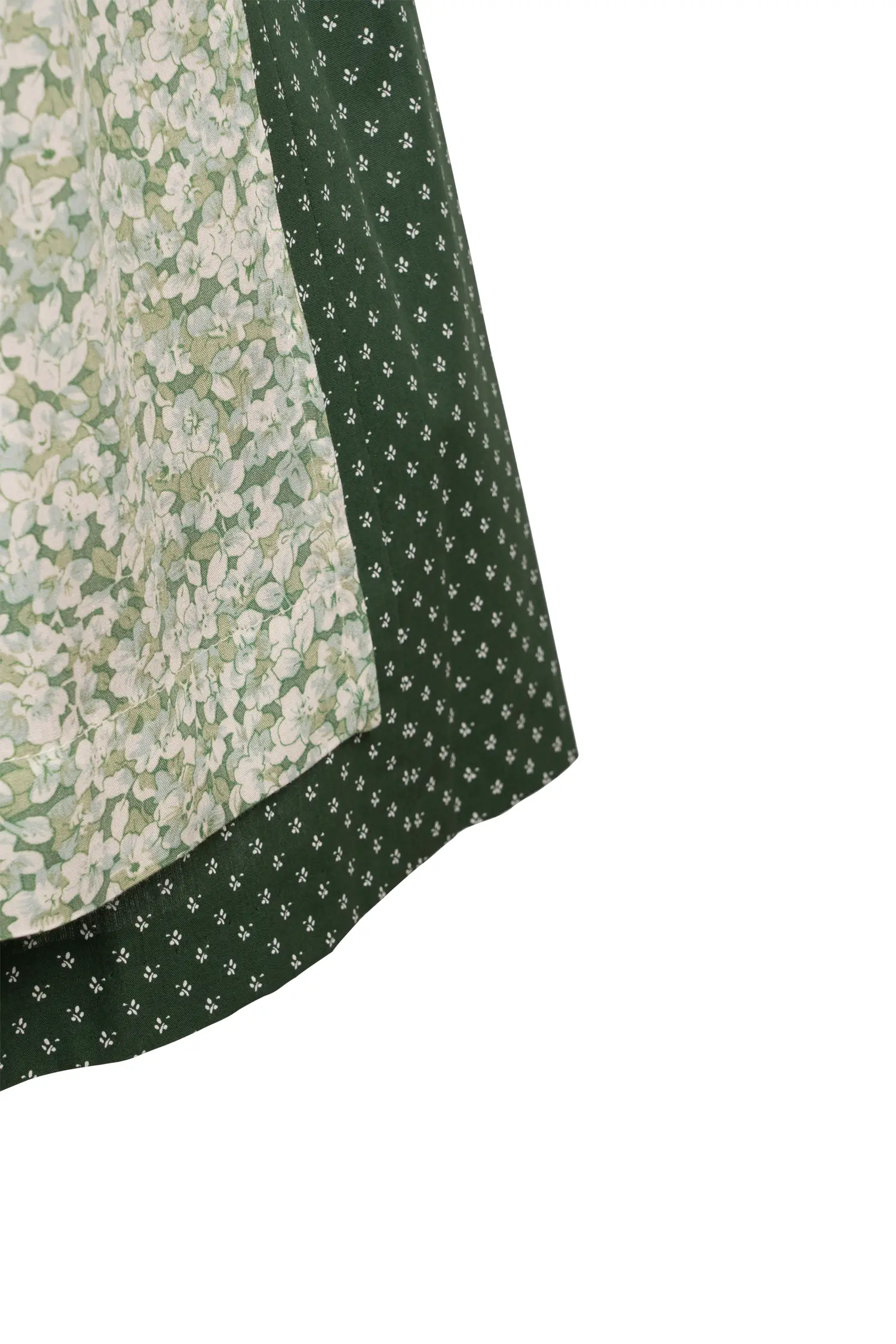 Dirndl Claudia in Grün Detail Rock