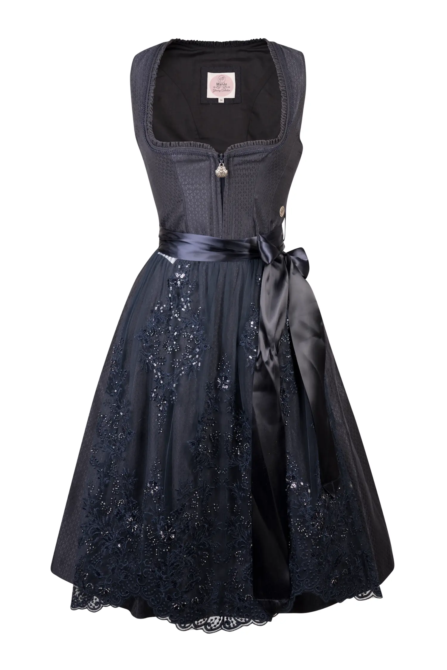 Dirndl Thiersheim in dunkelblau Dirndl Thiersheim in Dunkelblau