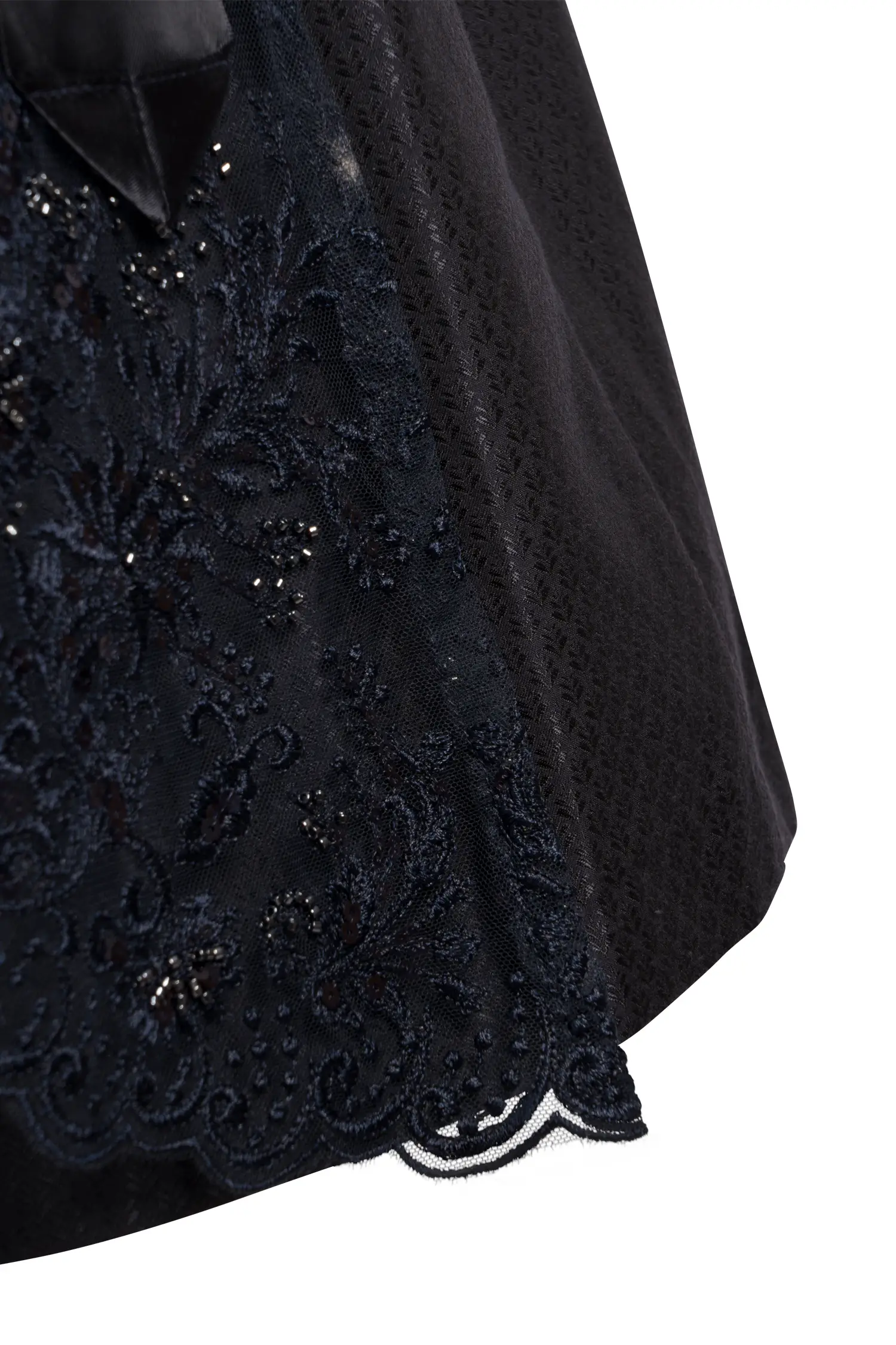 Dirndl Thiersheim in dunkelblau Dirndl Thiersheim in Dunkelblau Detail Rock
