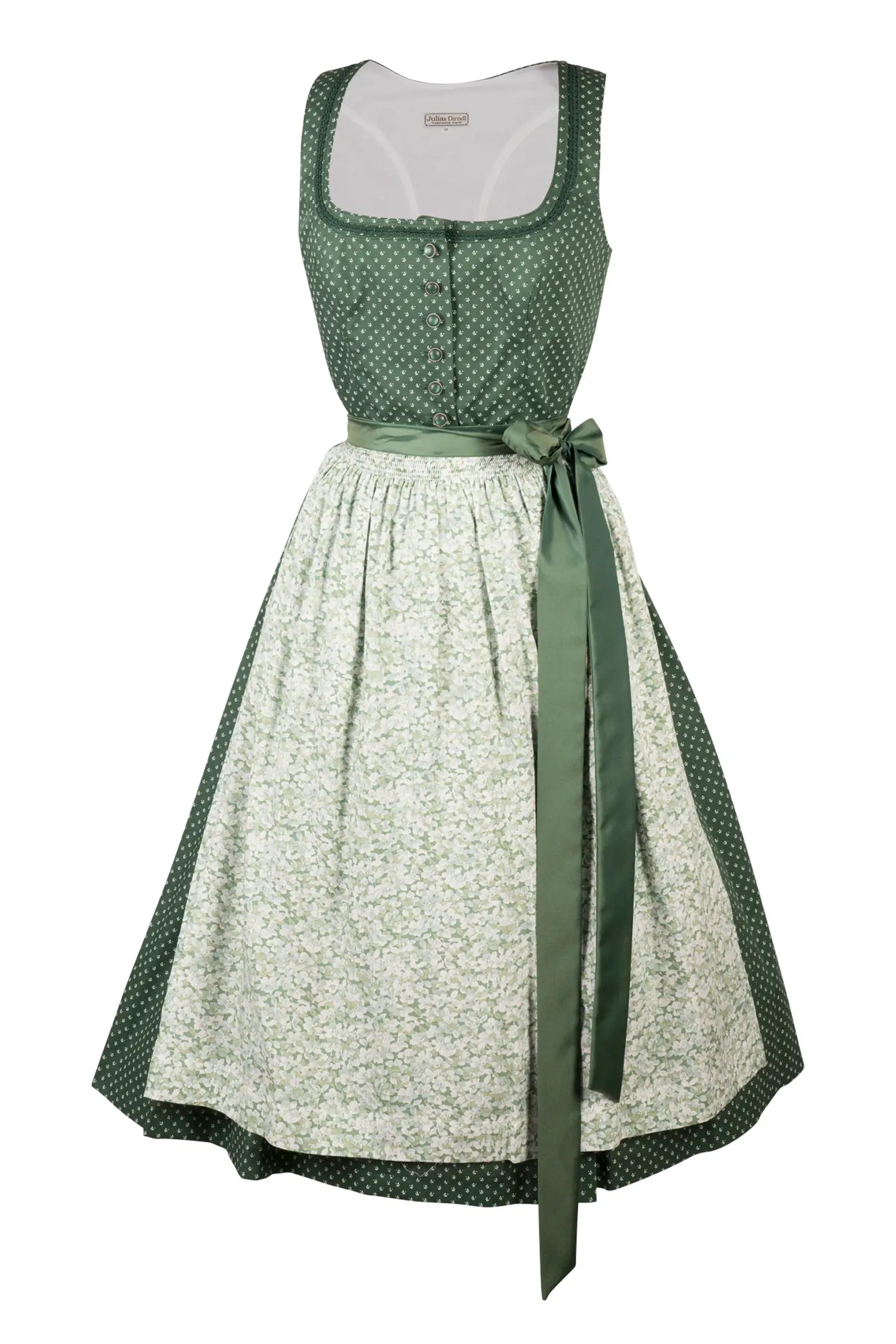 Dirndl Claudia in Grün