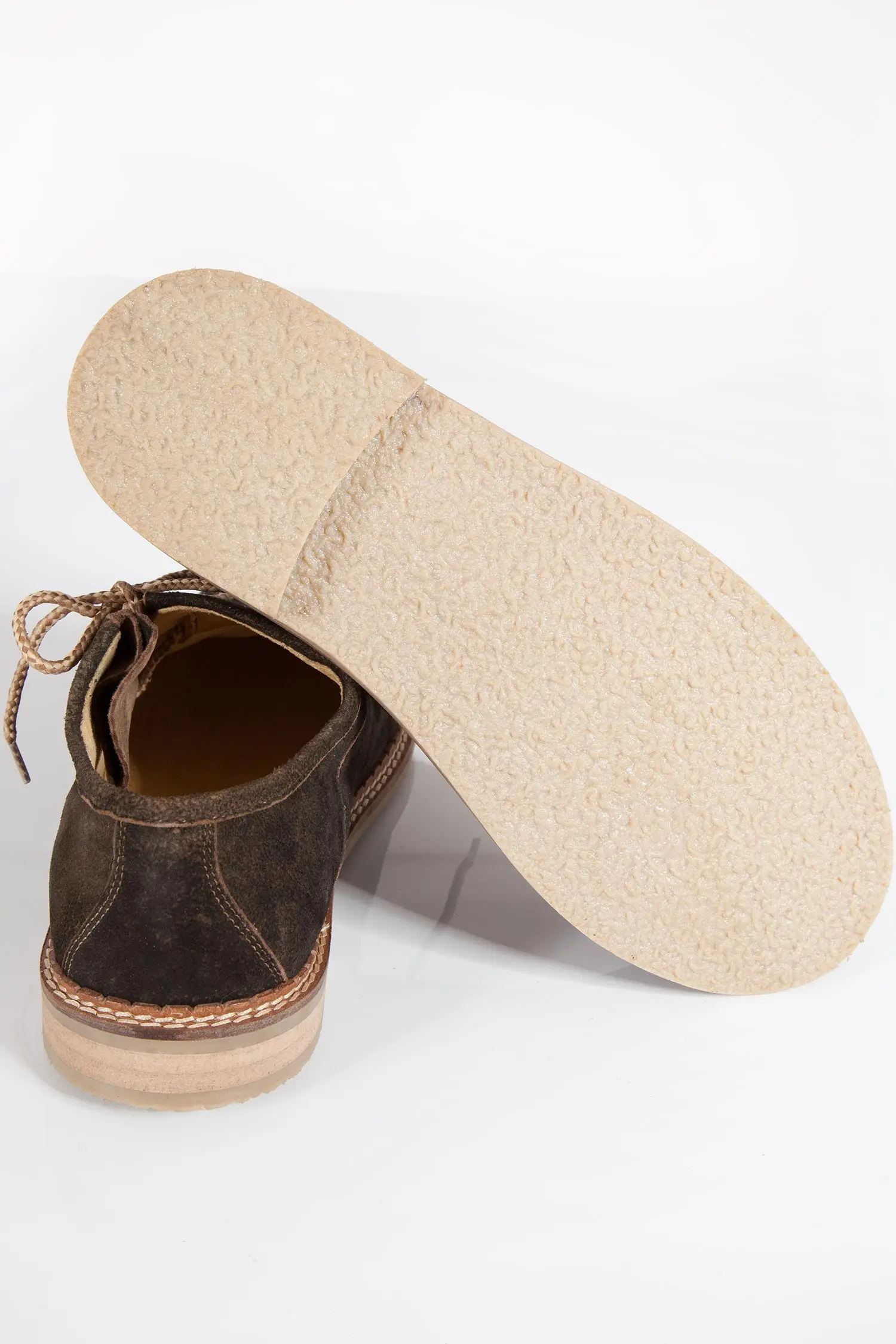Trachten Schuhe in dunkelbraun von Stockerpoint Sohle
