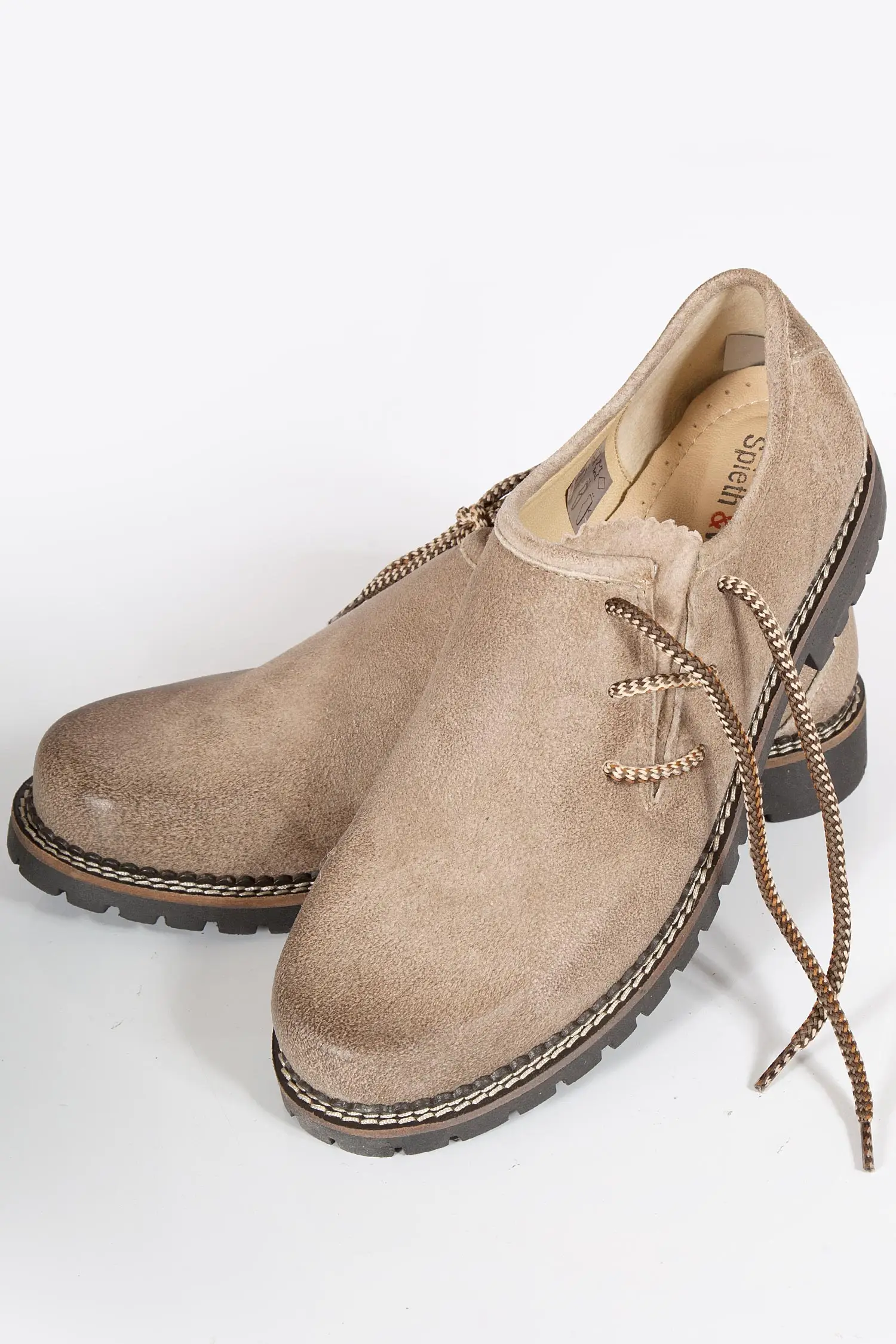 Haferlschuhe Gerd aus Leder in hellbraun Paar