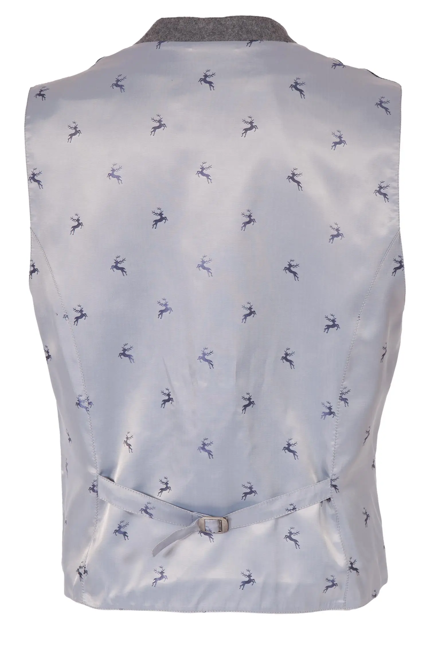 Trachtenweste Langenlois in dunkelblau hinten