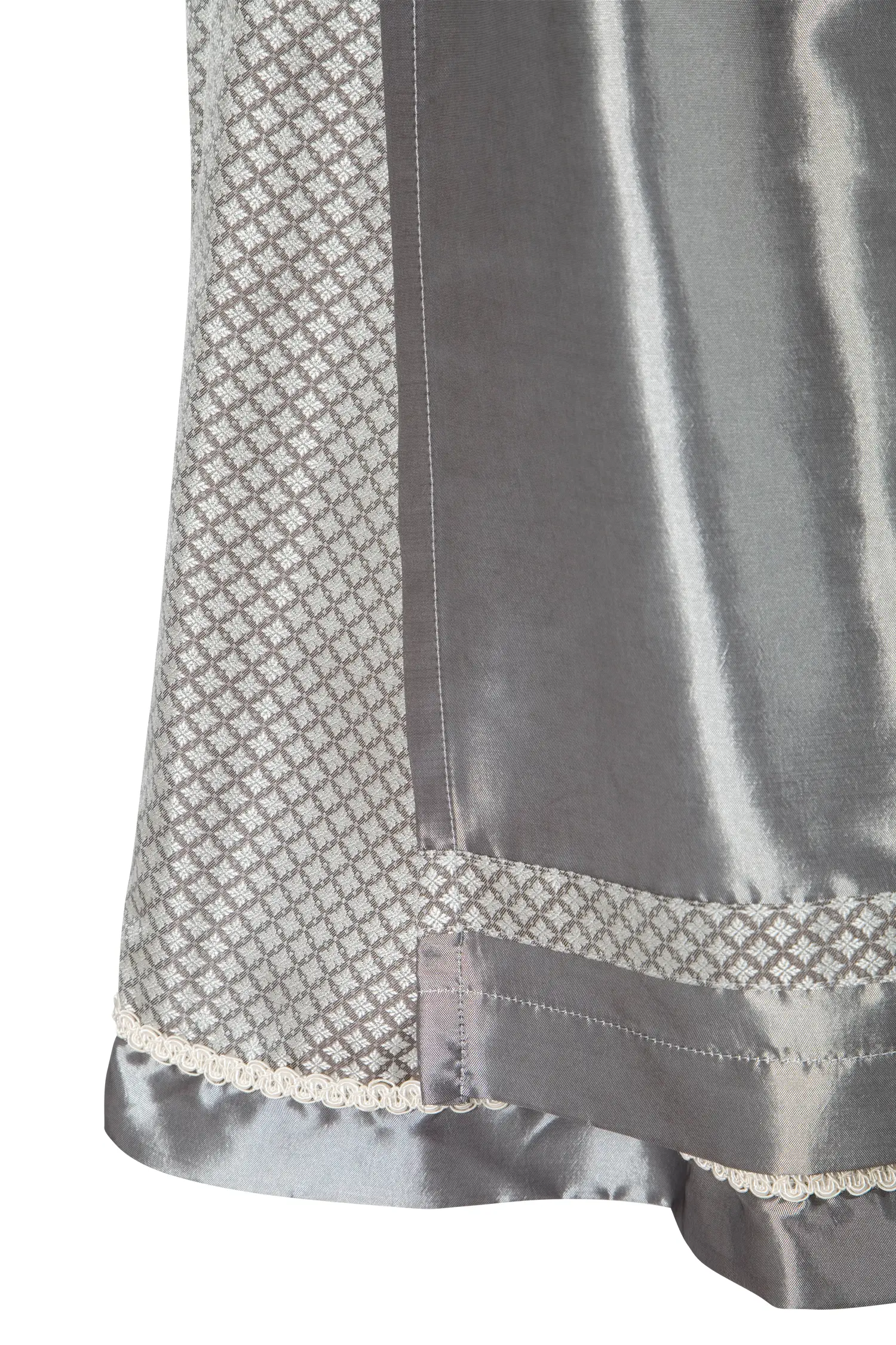 Dirndl Moni im Silberschimmer - Detail Rock