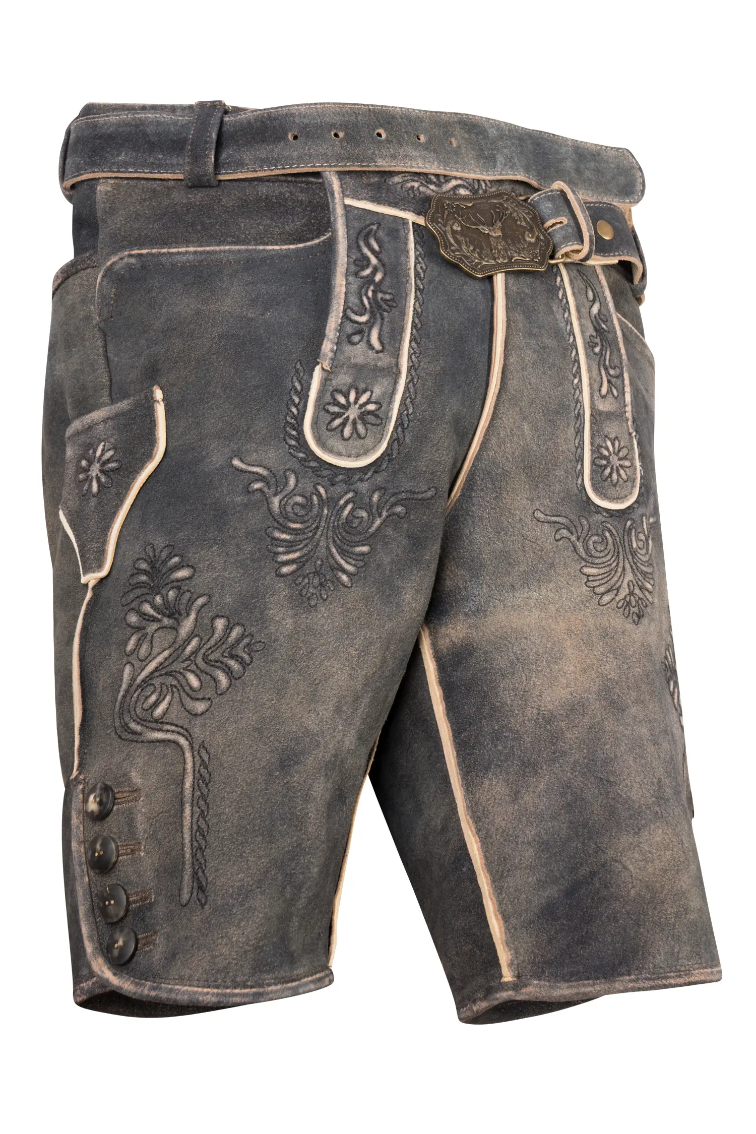 Schweigert's Lederhose Hermann in schiefer