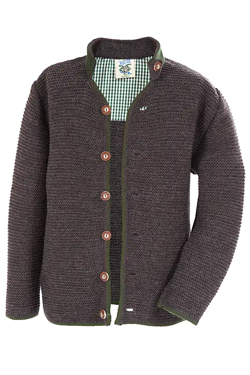 Trachtenjacke in anthrazit für Buben 1