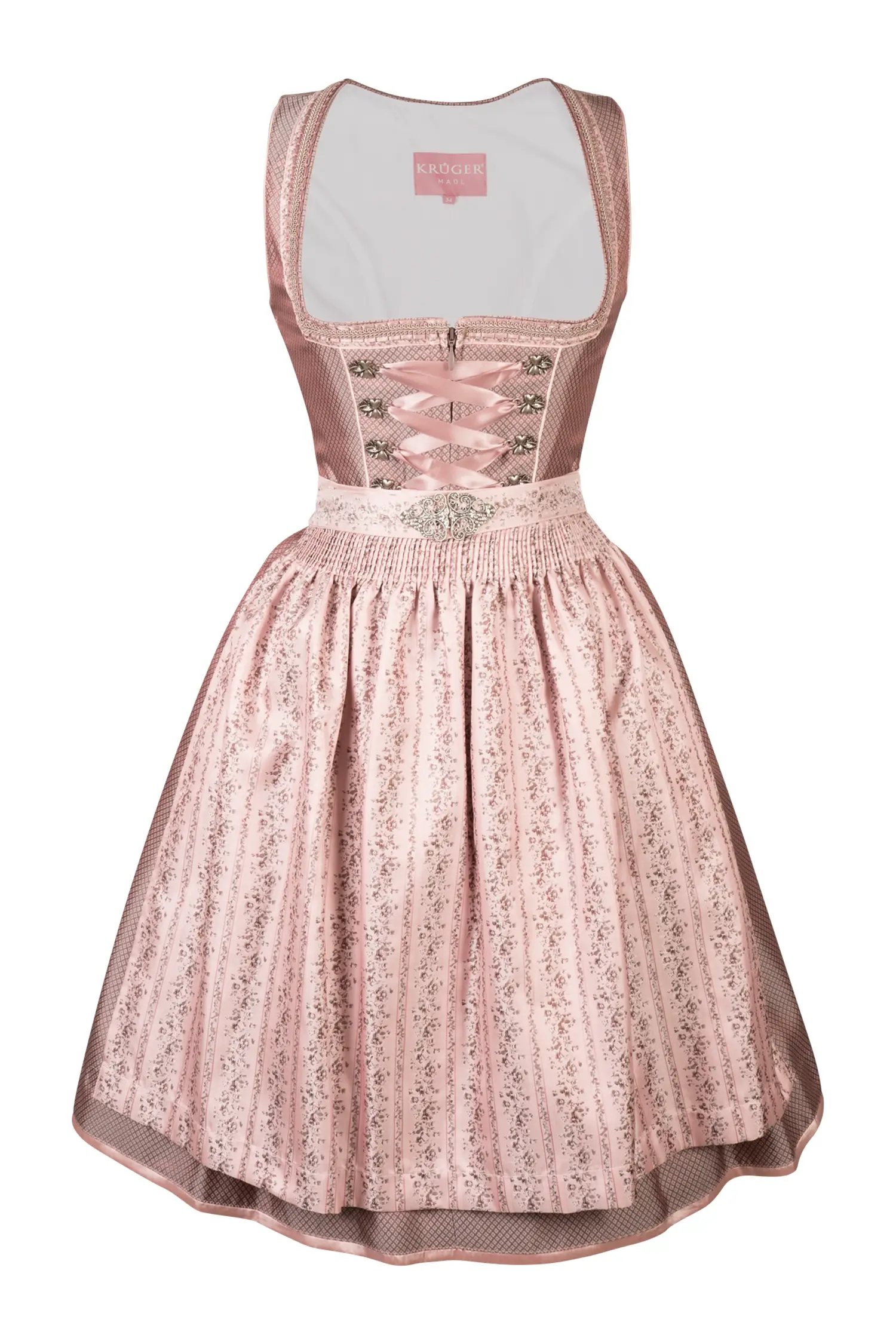 Krüger Dirndl in Rosa 