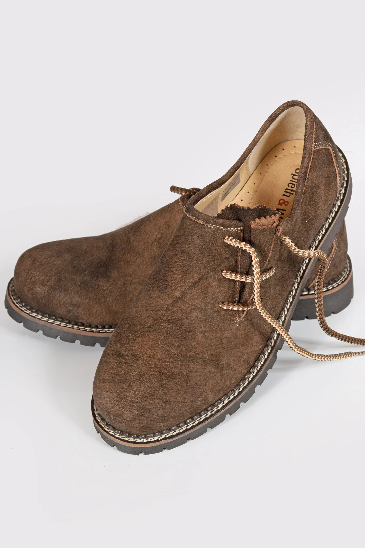 Haferlschuhe Hannes in dunkelbraun aus Leder Paar