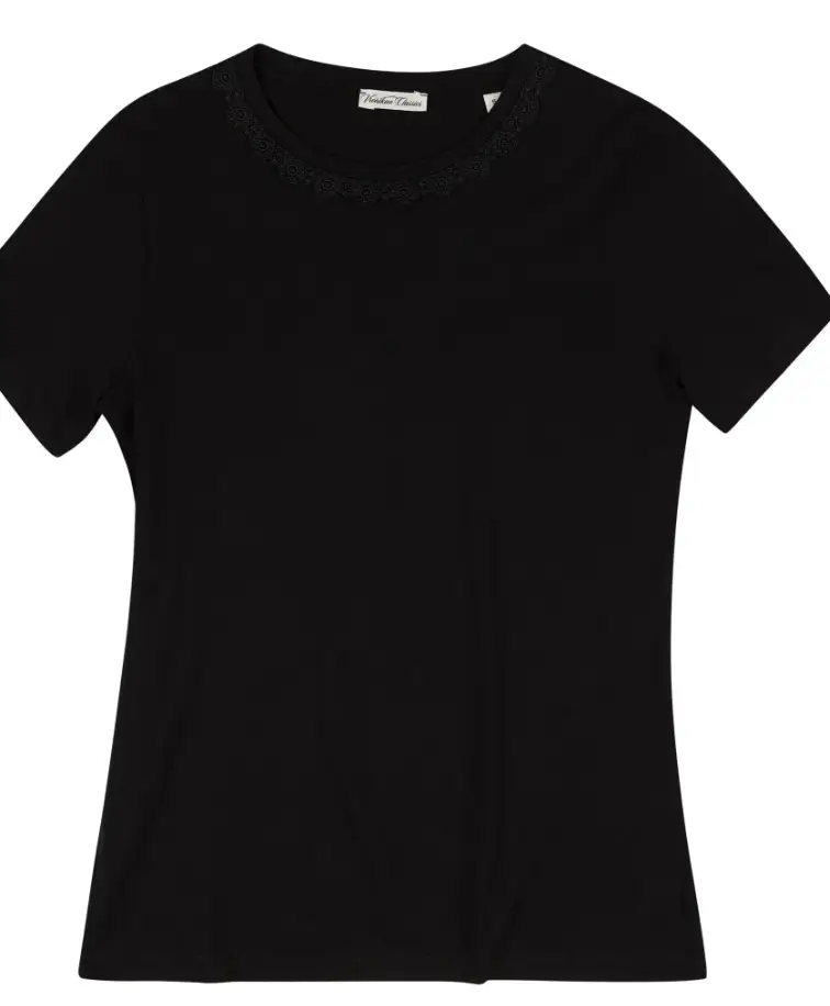 schwarz tshirt vronikaa