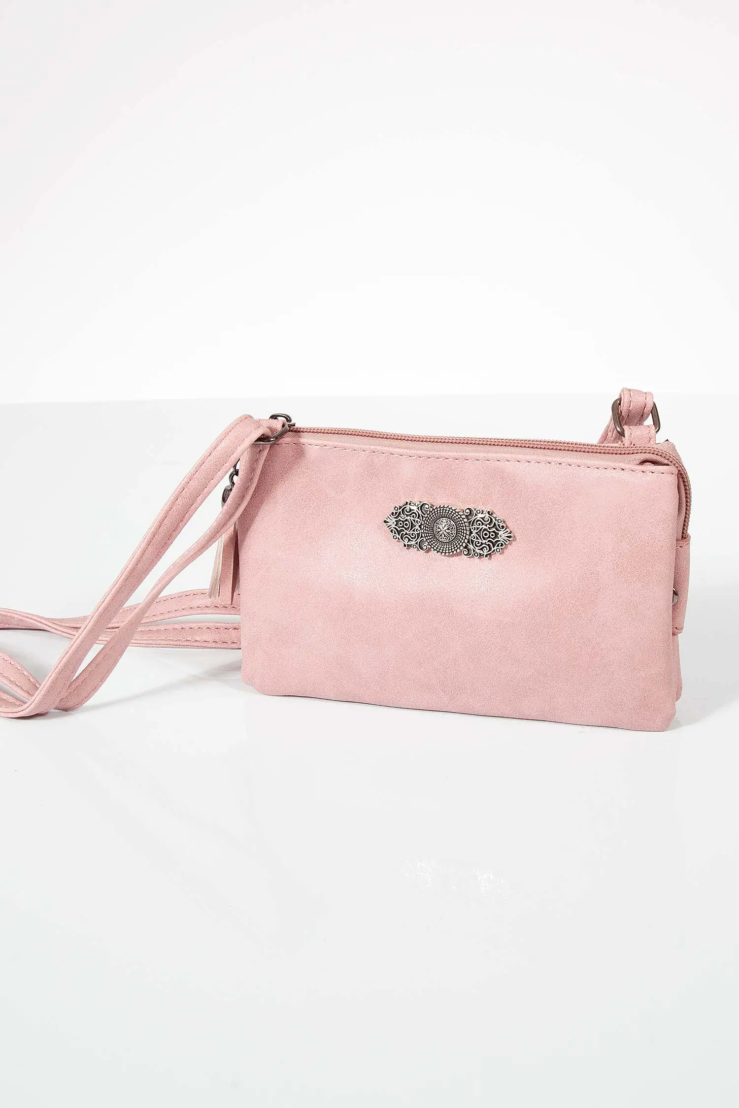 Kleine Trachtentasche in rosa zum umhängen