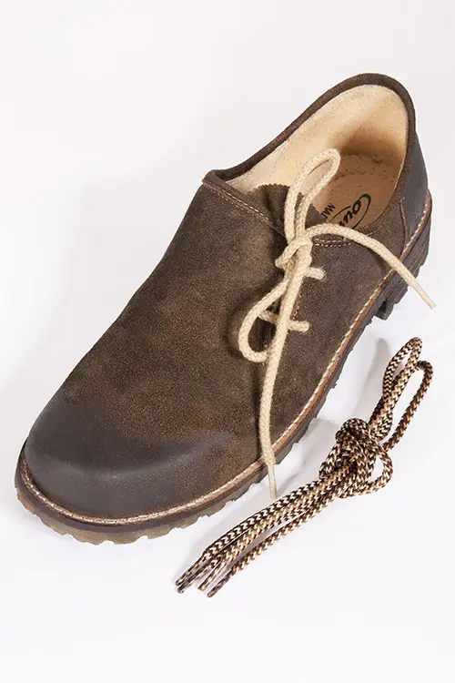 Haferlschuh Maximilian braun als Trachtenschuhe