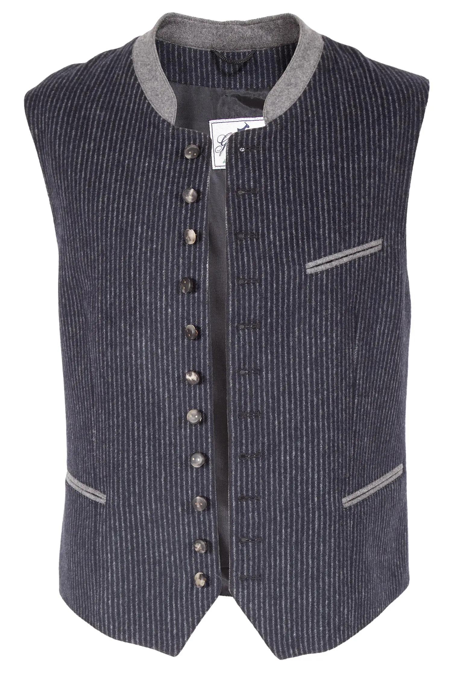 Trachtenweste Langenlois in dunkelblau