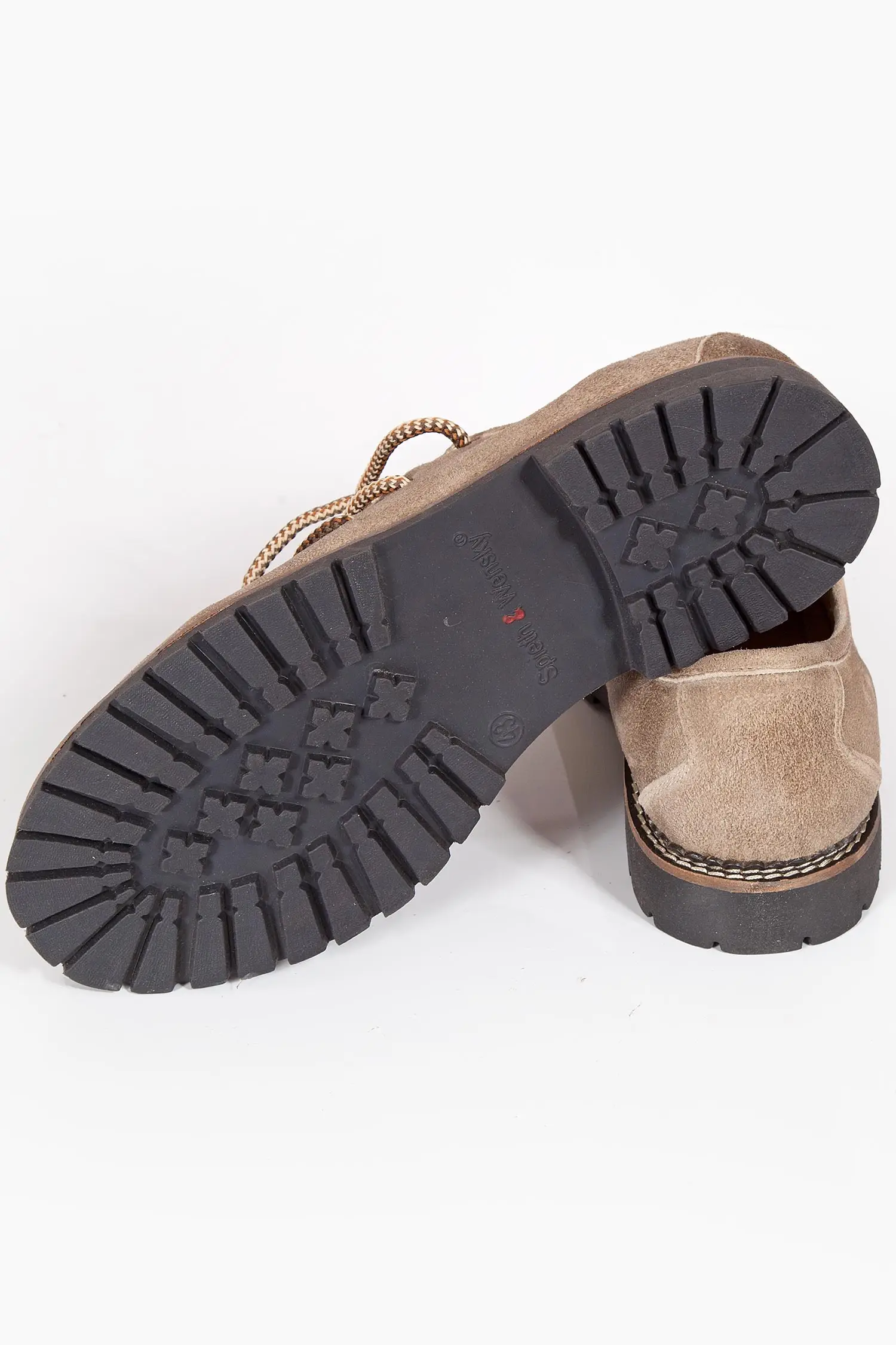Haferlschuhe Gerd aus Leder in hellbraun Sohle