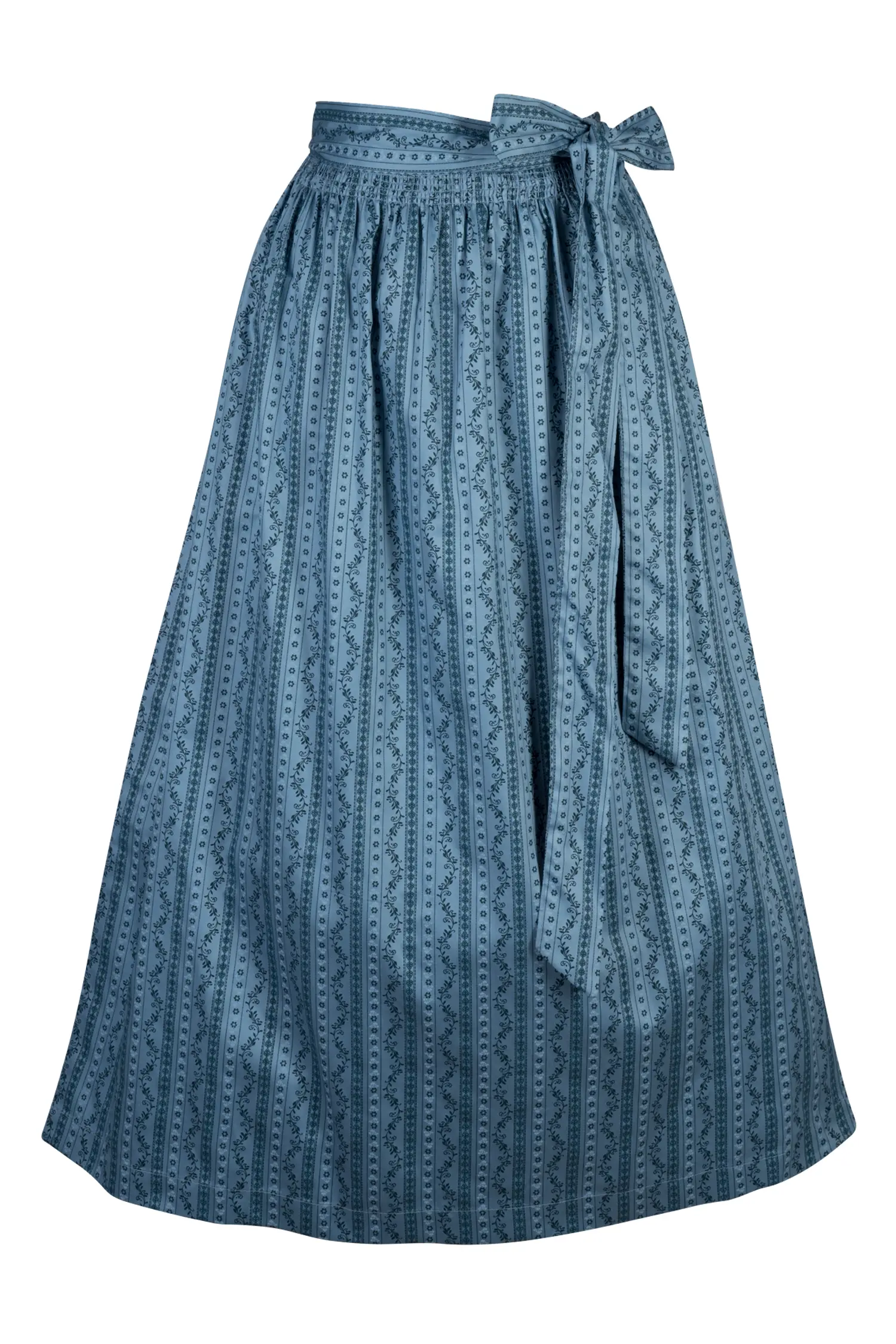 Dirndlschürze in hellblau 85 cm