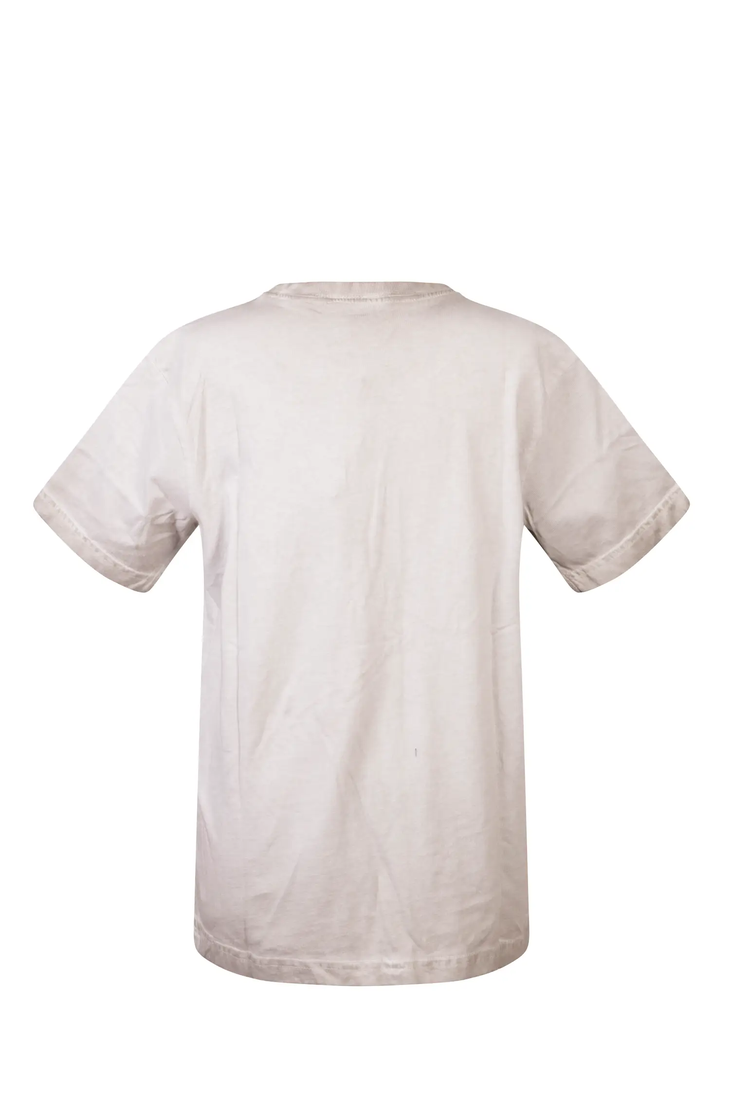 Kinder Trachten Shirt in Hellgrau Rückansicht
